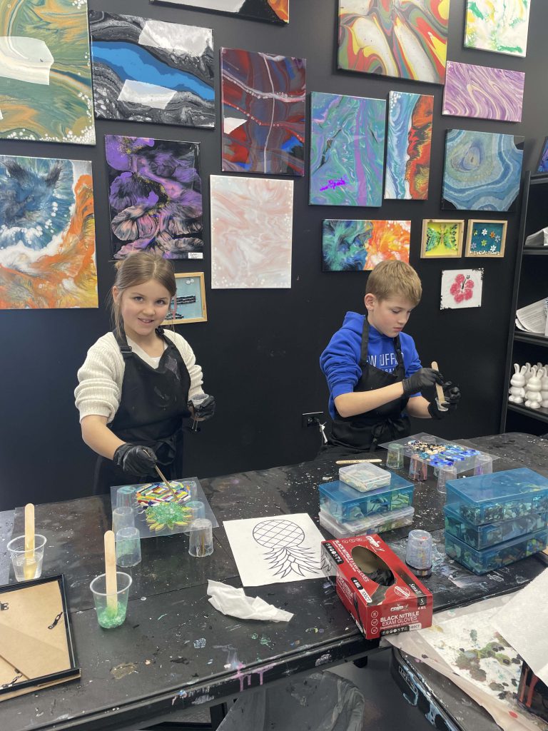 Crushed Glass Mosaic Art (1)