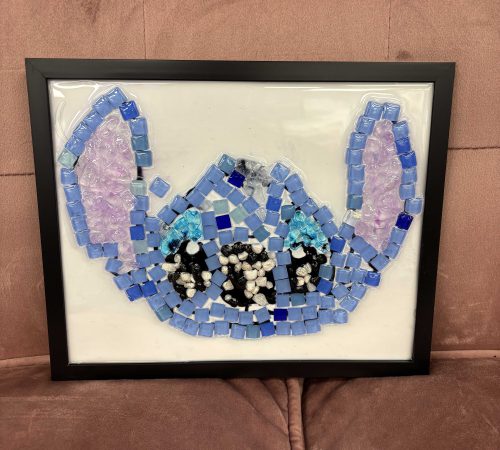 Crushed Glass Mosaic Art (6)