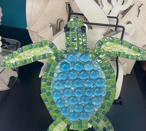 Crushed Glass Mosaic Art (9)