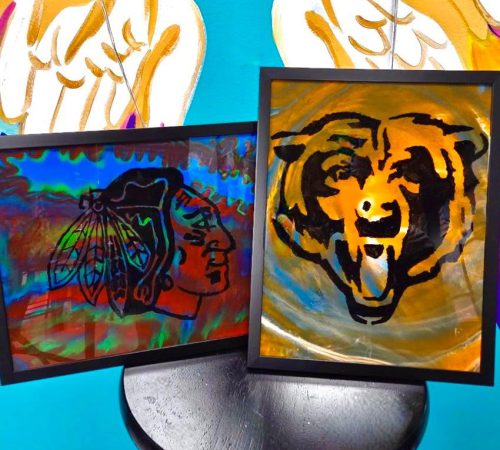 Glass painting 13