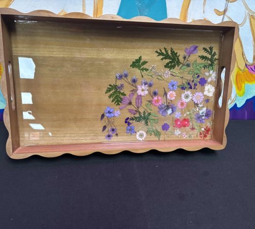 Pressed Flower Resin Trays (1)