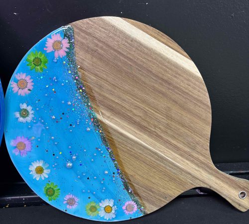 Pressed Flower Resin Trays (6)