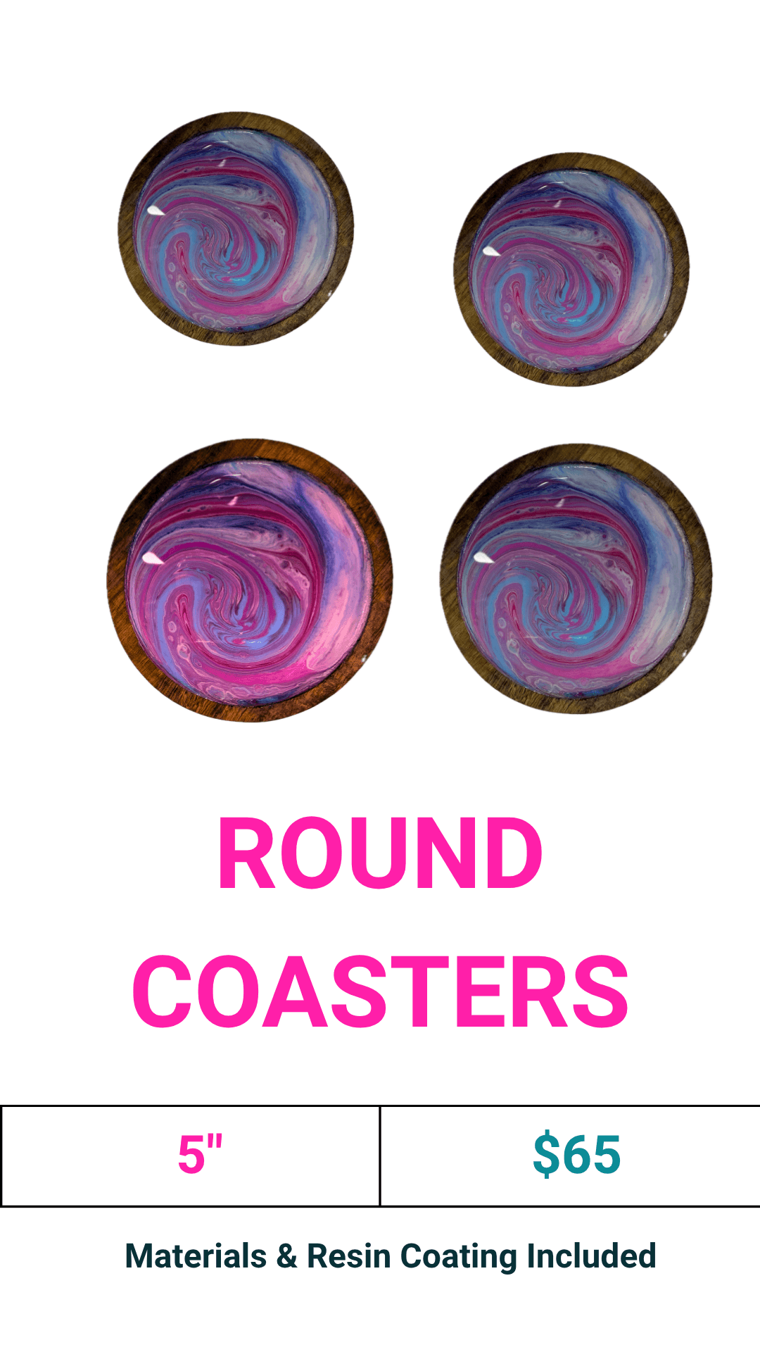Round Coasters