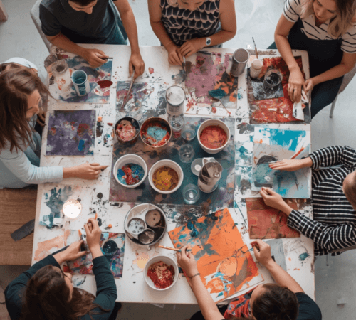 fluid art classes in Naperville