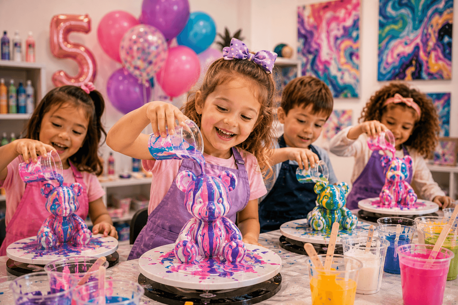 birthday craft party in Aurora IL