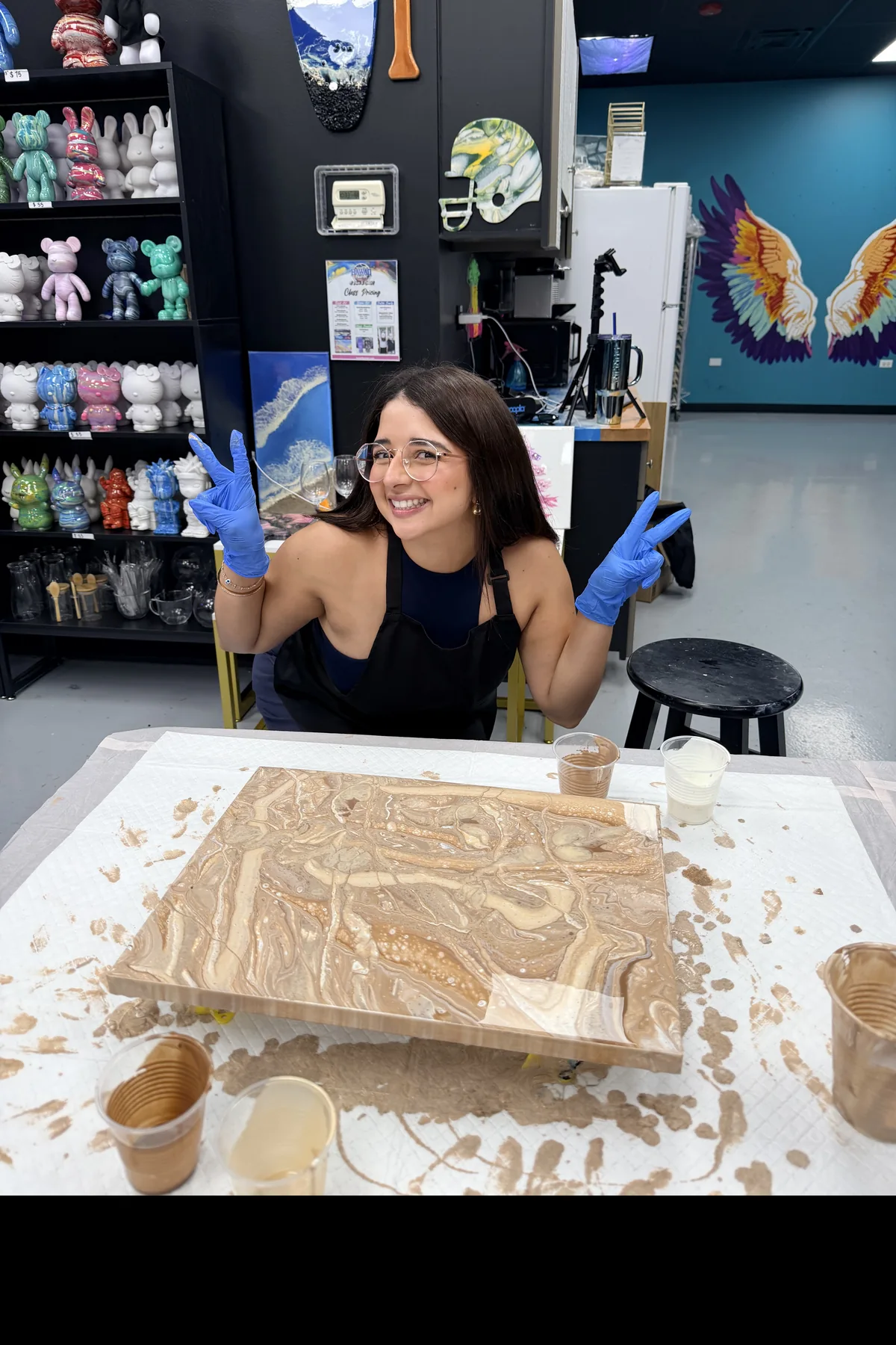 Pottery Painting vs Pour Painting in Naperville: Which One Do You Want?